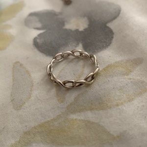 Tiffany infinity ring.